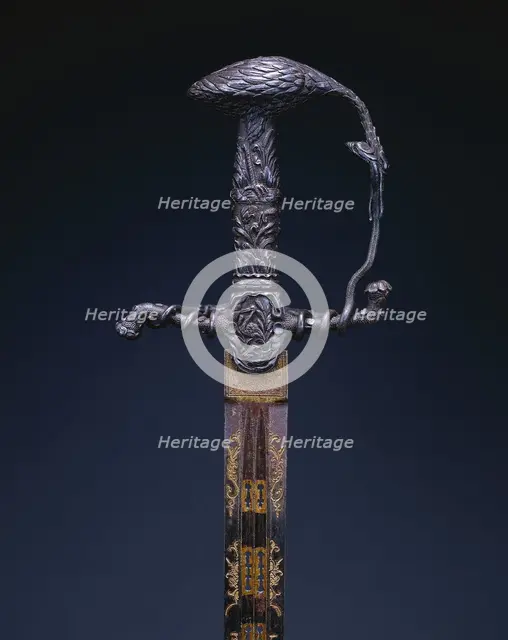 Rapier, c. 1630-1650. Creator: Unknown.