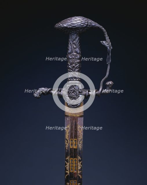 Rapier, c. 1630-1650. Creator: Unknown.