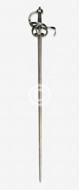 Rapier, Dresden, 1590/1600. Creator: Unknown.