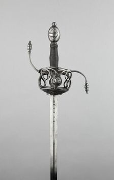 Rapier, Europe, western, 1630-40. Creator: Unknown