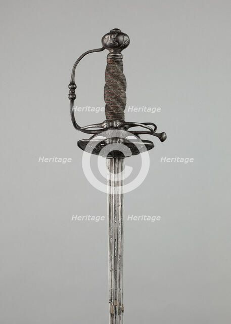 Rapier, Europe, northern, c. 1650. Creator: Unknown.
