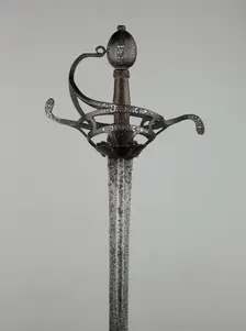 Rapier, England, c. 1630. Creator: Unknown
