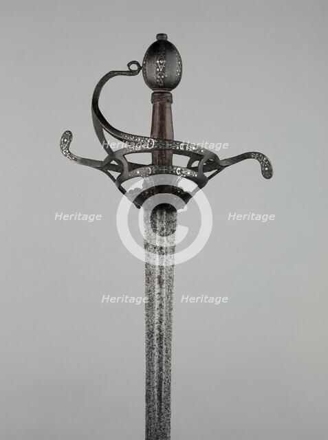 Rapier, England, c. 1630. Creator: Unknown.