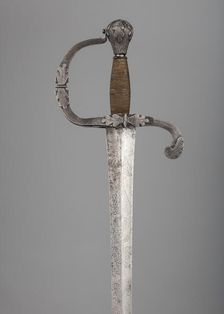 Rapier, German, ca. 1625-50. Creator: Unknown