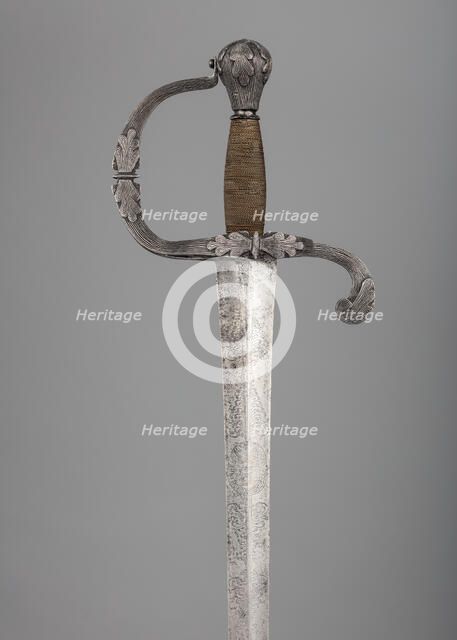 Rapier, German, ca. 1625-50. Creator: Unknown.