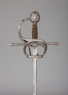 Rapier, German, Solingen, ca. 1610-20. Creator: Meves Berns