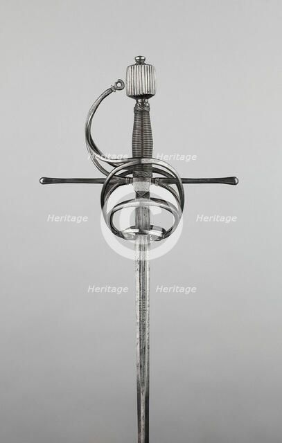 Rapier, Italy, 1610-20. Creator: Unknown.