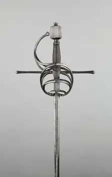 Rapier, Italy, 1610-20. Creator: Unknown