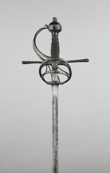 Rapier, Italy, 1610-20. Creator: Unknown