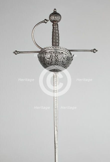 Rapier, Italy, 1640/60. Creator: Unknown.