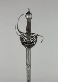 Rapier, Italy, c. 1630. Creator: Unknown