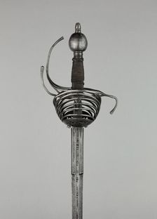 Rapier, Italy, c. 1630. Creator: Unknown