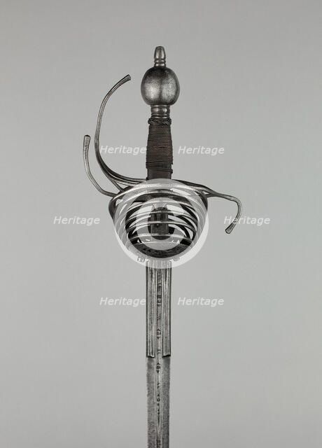 Rapier, Italy, c. 1630. Creator: Unknown.