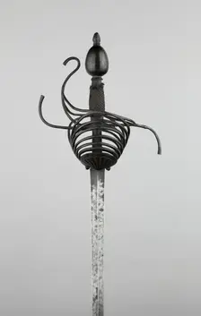 Rapier, Italy, c. 1630. Creator: Unknown