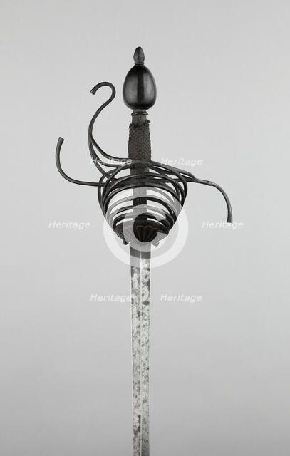 Rapier, Italy, c. 1630. Creator: Unknown.