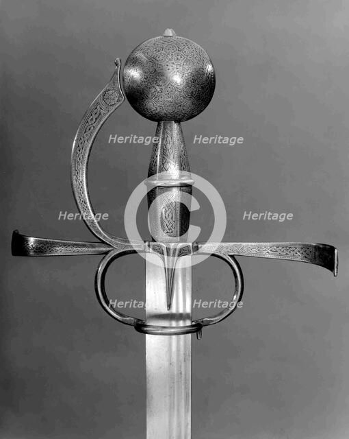 Rapier, Italian, ca. 1490. Creator: Unknown.