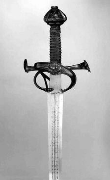 Rapier, Italian, ca. 1550-60. Creator: Unknown