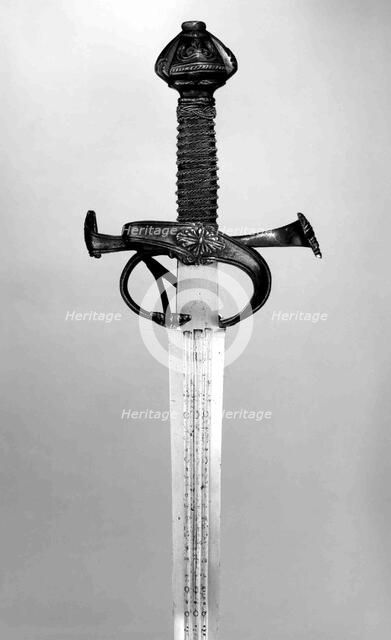 Rapier, Italian, ca. 1550-60. Creator: Unknown.