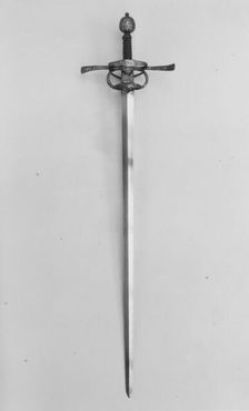 Rapier, probably German, early 17th century. Creator: Unknown