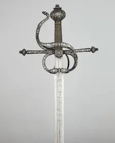 Rapier, Solingen, 1610/30. Creator: Munsten family