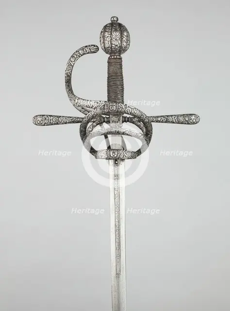Rapier, Solingen, c. 1610/30. Creator: Unknown.