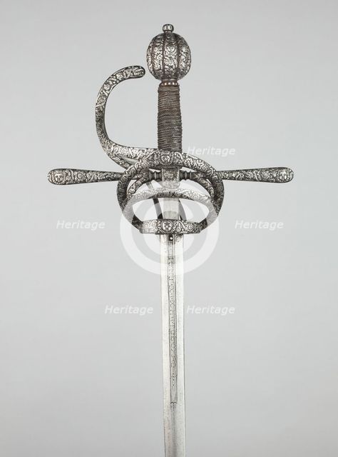 Rapier, Solingen, c. 1610/30. Creator: Unknown.