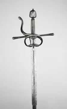 Rapier with Extendable Handle, Germany, c. 1590/1600. Creator: Unknown