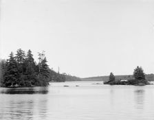 Raquette Lake, Adirondacks, N.Y., between 1900 and 1910. Creator: Unknown