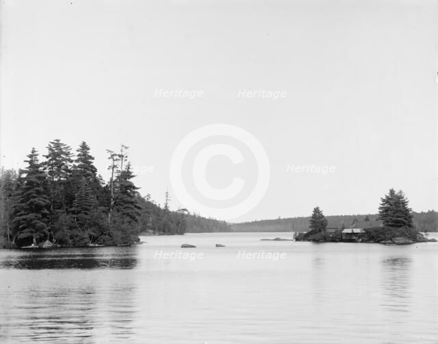 Raquette Lake, Adirondacks, N.Y., between 1900 and 1910. Creator: Unknown.