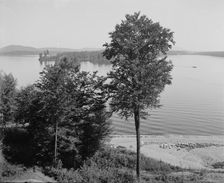 Raquette Lake from the Antlers, Adirondack Mountains, between 1900 and 1906. Creator: Unknown