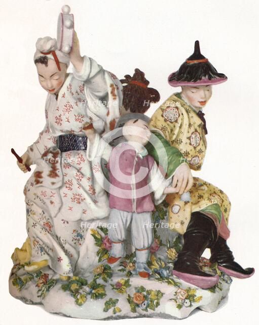 Rare and Exceptionally Large and Important Chelsea Group of the Red Anchor Period, C1752. (1923) Artist: Unknown