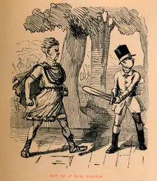 Rash Act of Gaius Gracchus 1852. Artist: John Leech
