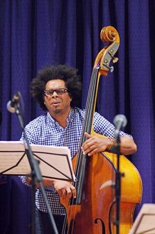 Rashaan Carter, Watermill Jazz Club, Dorking, Surrey, 2015. Artist: Brian O'Connor