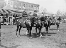 Rasmussen, Miss Elen - Horse Show, 1914. Creator: Harris & Ewing