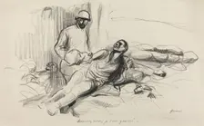 Rassurez vous; je suis gauche., c. 1914/1919. Creator: Jean Louis Forain