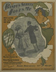 Rastus surely loves me 1899. Creator: Unknown