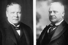 R.B. Haldane, War Sed'y in 1908, portrait bust, 1912. Creator: Bain News Service