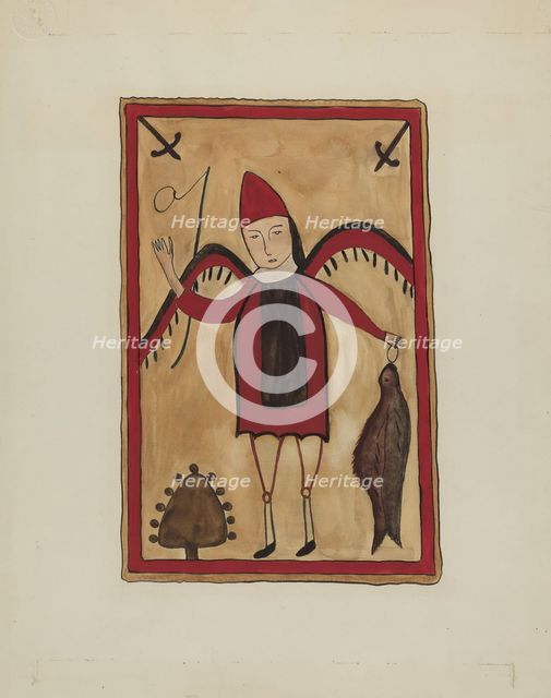 Retabla, c. 1936. Creator: Mirabal, Alfonso.
