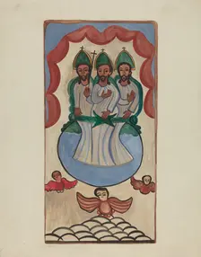Retabla of the Trinity, c. 1936. Creator: E. Boyd