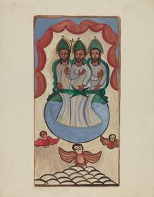 Retabla of the Trinity, c. 1936. Creator: E. Boyd