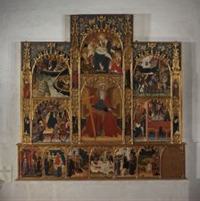 Retable with Scenes from the Life of Saint Andrew, ca. 1420-30. Creator: Master of Roussillon