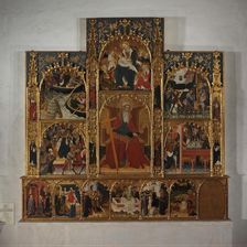 Retable with Scenes from the Life of Saint Andrew, ca. 1420-30. Creator: Master of Roussillon