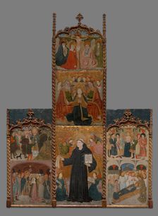 Retable of Saints Athanasius, Blaise, and Agatha, 1440/45. Creator: Master of Riglos