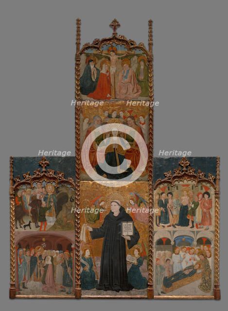 Retable of Saints Athanasius, Blaise, and Agatha, 1440/45. Creator: Master of Riglos.