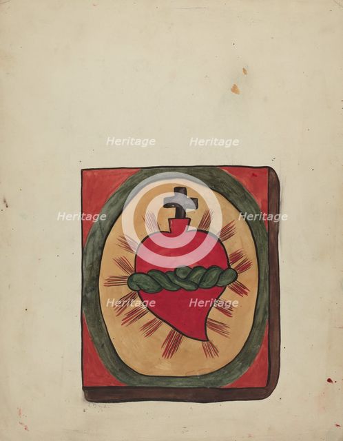 Retablo, 1935/1942. Creator: E. Boyd.