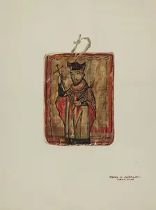 Retablo, 1935/1942. Creator: Majel G. Claflin