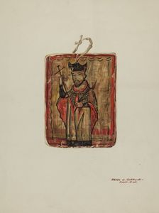 Retablo, 1935/1942. Creator: Majel G. Claflin