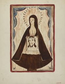 Retablo, 1935/1942. Creator: Marjery Parish