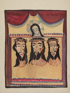 Retablo, 1935/1942. Creator: E. Boyd