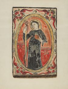Retablo, 1937. Creator: Ranka S. Woods